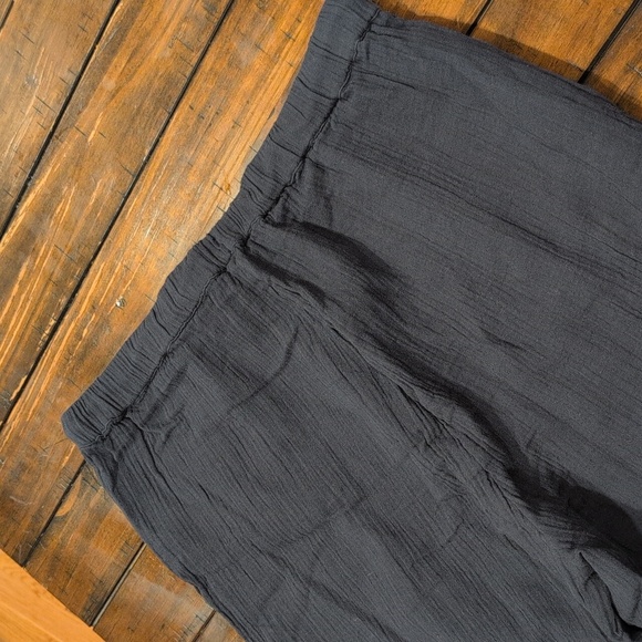 Quince Organic Cotton Gauze Straight Leg Pant - Picture 7 of 8